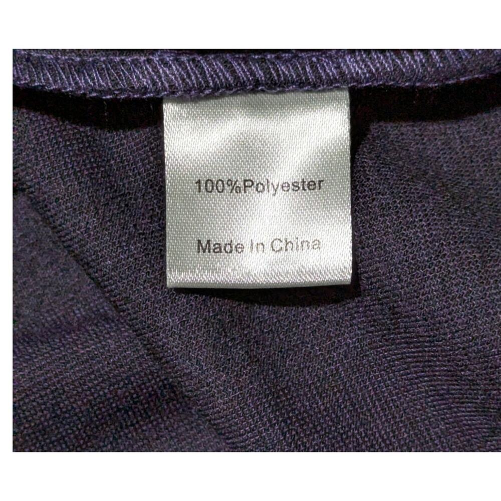 Tuckernuck Flannel Shirt Large Purple Black Buffalo Check Plaid Western Yoke NWT - Picture 12 of 15
